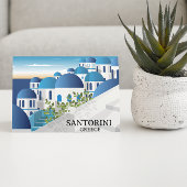 Beauful Santorini Griekenland Briefkaart