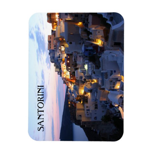 Beauful Santorini Magneet (Verticaal)