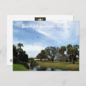 Beauful Sarasota, Briefkaart van Florida (Voorkant / Achterkant)