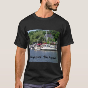 Beauful Saugatuck Boats T-Shirt