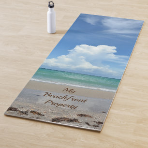 Beauful Seascape Beach Yoga Mat