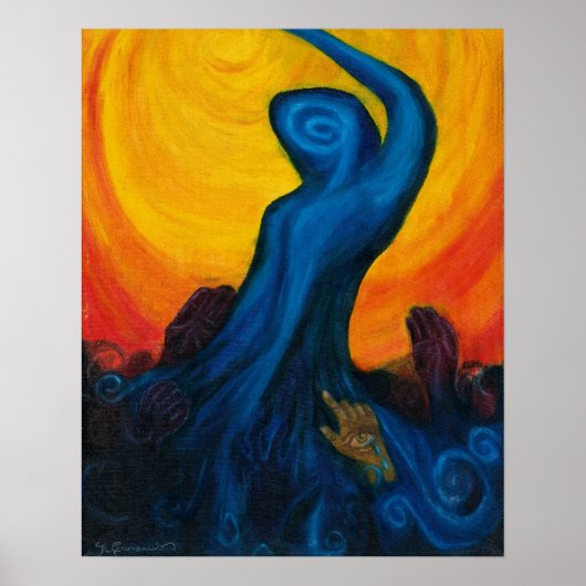 "Beauful"-serie AFDRUKKEN Poster (Voorkant)