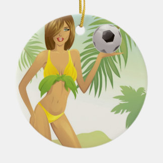 Beauful Sexy Girl Ornament