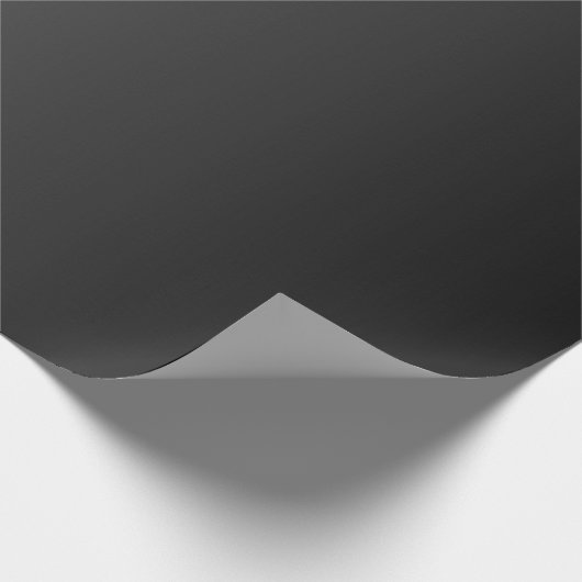 Beauful Sheen Black Satin Cadeaupapier (Hoek)