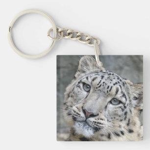 Beauful Snow Leopard Sleutelhanger