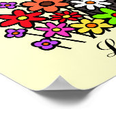 Beauful Soul Black Labrador-illustratie Poster (Hoek)