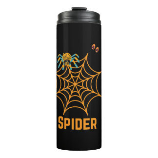 Beauful Spider Web Thermal Tumbler Thermosbeker