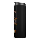 Beauful Spider Web Thermal Tumbler Thermosbeker (Geroteerd rechts)