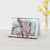 Beauful Spring Cherry Blossom Kaart (Gele Bloem)