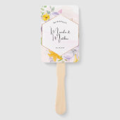 Beauful Spring Morning Florals Wedding Handwaaier (Voorkant)