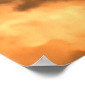 Beauful Storm Cloud Natuur Sky Poster (Hoek)