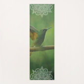 Beauful Sugar Bird Mandala Yoga Mat (Voorkant)