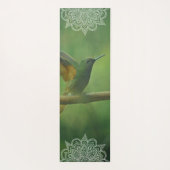 Beauful Sugar Bird Mandala Yoga Mat (Achterkant)
