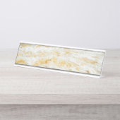 Beauful Summer Beach Sunset Foto Bureau Naambordje (Voorkant)