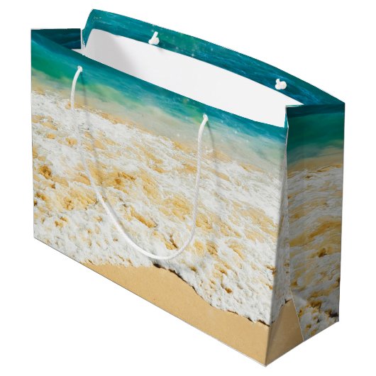 Beauful Summer Beach Sunset Foto Groot Cadeauzakje (Achterkant Gekanteld)