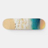 Beauful Summer Beach Sunset Foto Persoonlijk Skateboard (Horizontaal)
