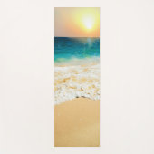Beauful Summer Beach Sunset Foto Yogamat (Voorkant)