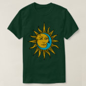 Beauful Sun en Moon Celestial Boho (2) T-shirt (Design voorkant)