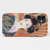 Beauful Sun Rays Japans Geisha iphone5 hoesje (Achterkant (horizontaal))