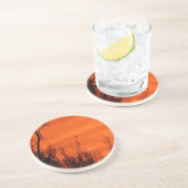 Beauful Sunrise Afbeelding Zandsteen Onderzetter (Zijkant)