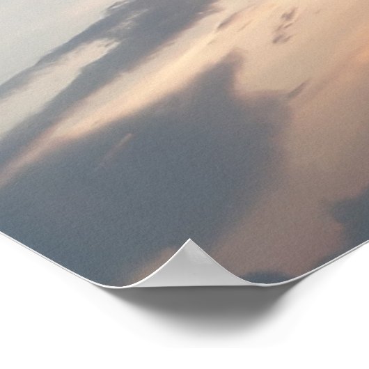 Beauful Sunrise Foto Poster (Hoek)