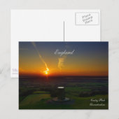 Beauful Sunset Briefkaart uit Engeland (Voorkant / Achterkant)