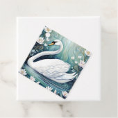 Beauful Swan Bedankjes Labels (In situ)