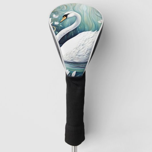 Beauful Swan Golfheadcover (Voorkant)