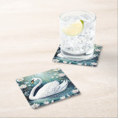 Beauful Swan Kartonnen Onderzetters (Insitu)