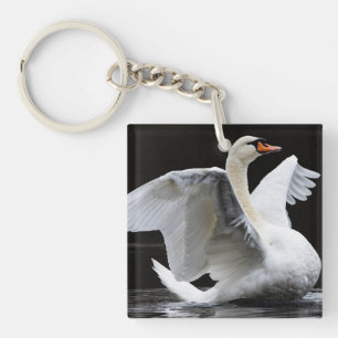 Beauful Swan Sleutelhanger