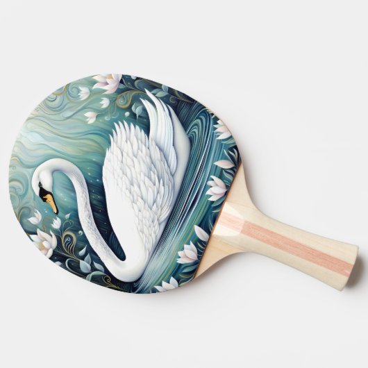 Beauful Swan Tafeltennisbatje (Zijkant)