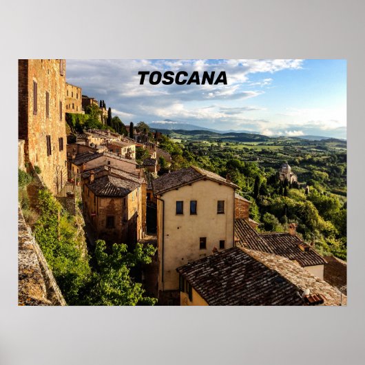 Beauful Toscana - Italië Poster (Voorkant)