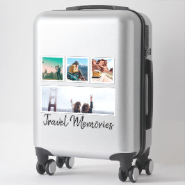 Beauful Travel Photo Collage Sticker
