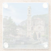 Beauful Tremezzo Lake Como Italië Glazen Onderzetter (Achterkant)