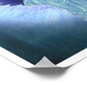 Beauful Turquoise Angel Poster (Hoek)