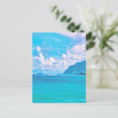 Beauful Turquoise Ocean Waves Briefkaart (Staand voorkant)