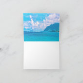 Beauful Turquoise Ocean Waves Notitiekaartje (Binnen)