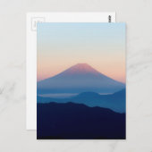 Beauful uitzicht Mt. Fuji, Japan, Sunrise Briefkaart (Voorkant / Achterkant)