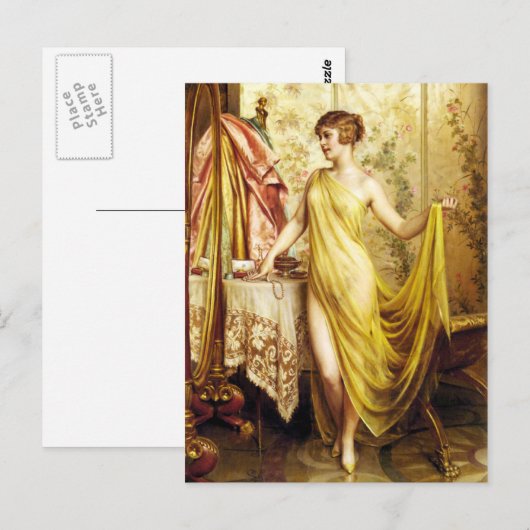 Beauful Vanitas  briefkaart (Voorkant / Achterkant)