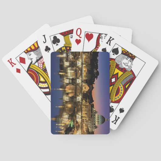 Beauful Vaticaanstad Rome Italië Pokerkaarten (Achterkant)
