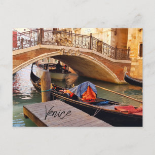 Beauful Venice Italy Canal Travel Briefkaart