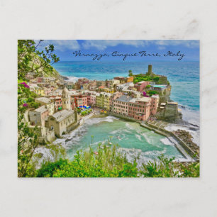 Beauful Vernazza, Briefkaart van Italië