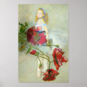 Beauful Victoriaans Motif/Renoir Ballerina Poster (Voorkant)