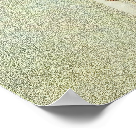 Beauful Victoriaans Motif/Renoir Ballerina Poster (Hoek)