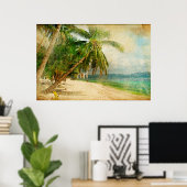 Beauful Vintage Poster (Thuiskantoor)