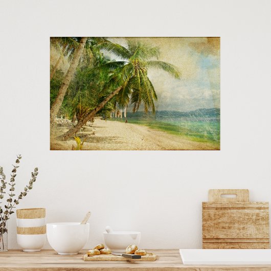 Beauful Vintage Poster (Keuken)