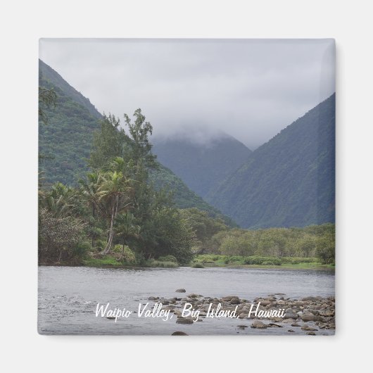 Beauful Waipio Valley Magneet (Voorkant)