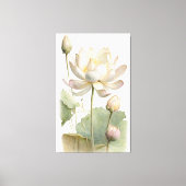 Beauful Water Lily Canvas Afdruk (Voorkant)