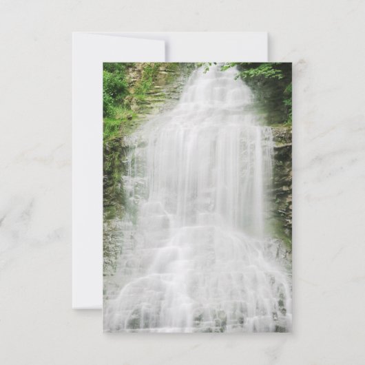 Beauful Waterfall Wedding RSVP (Achterkant)