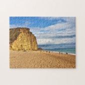 Beauful West Bay Beach Cliff Blue Zee Legpuzzel (Horizontaal)